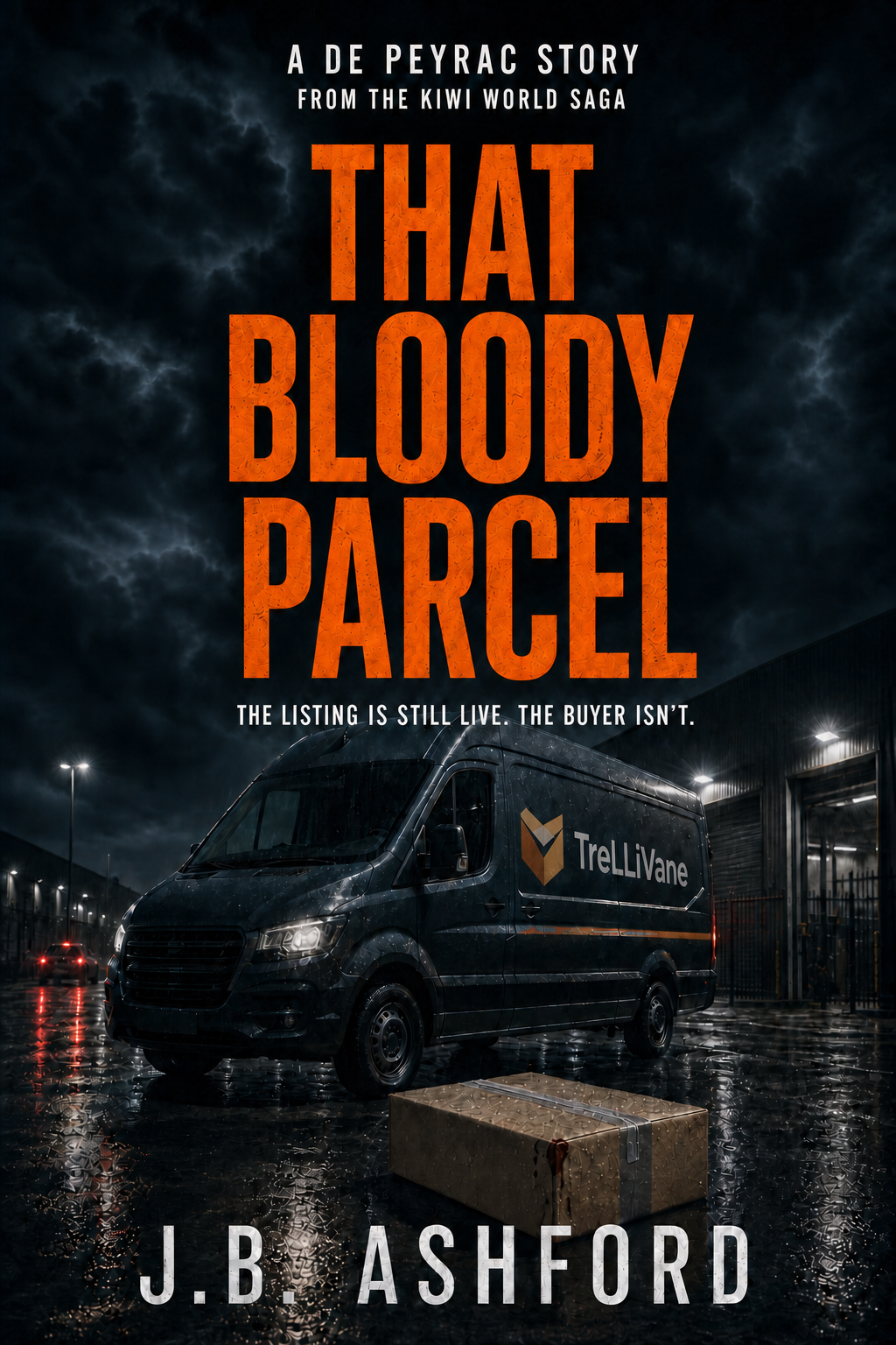 Book cover of That Bloody Parcel by J. B. Ashford